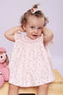 Vestido Russinho Casinha de Abelha e Estampa Floral Bata e Shorts — foto 1