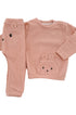 Conjunto Infantil Peluciado Coelhinho Rosa — foto 4
