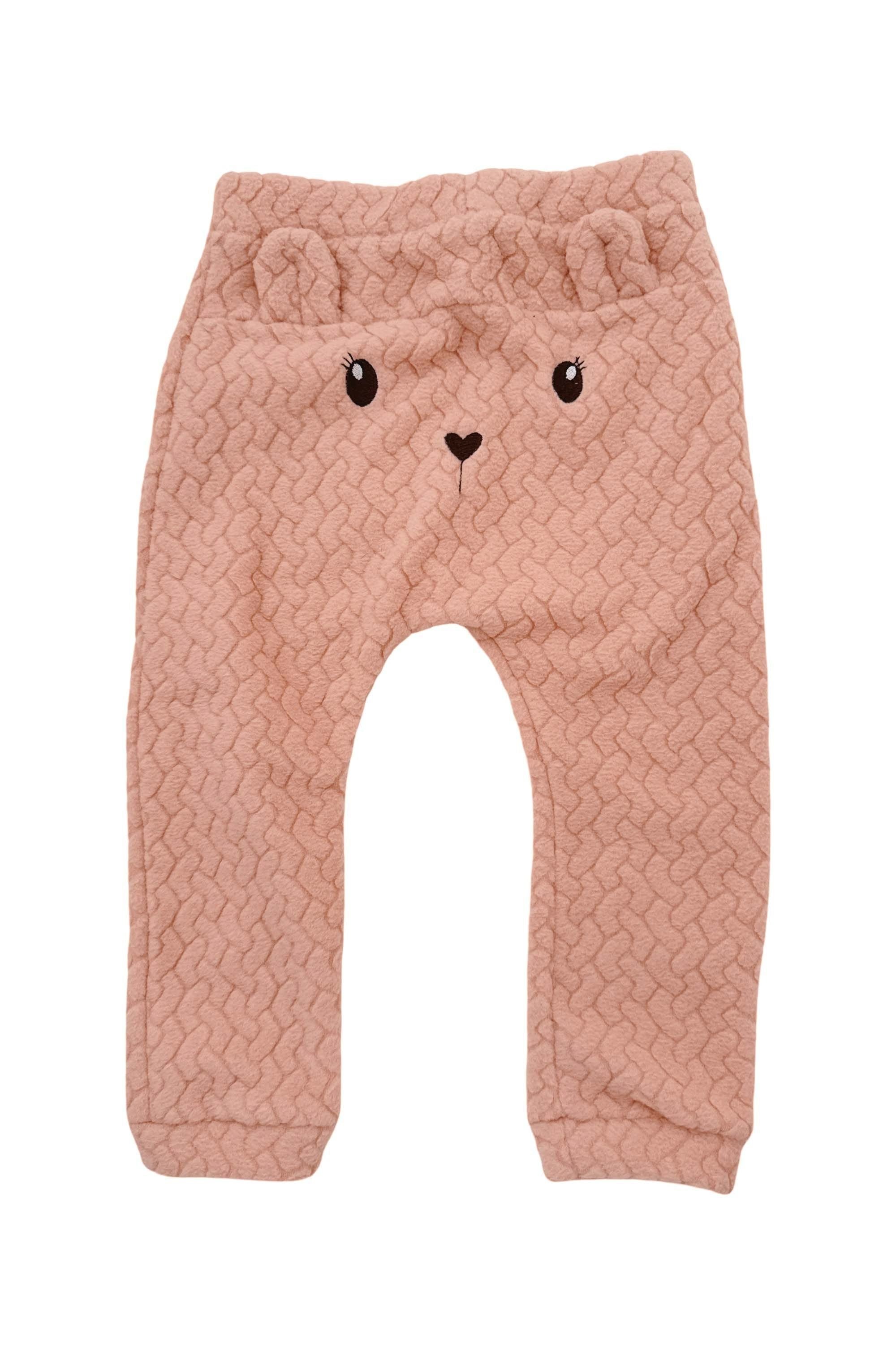 Conjunto Infantil Peluciado Coelhinho Rosa — foto 2
