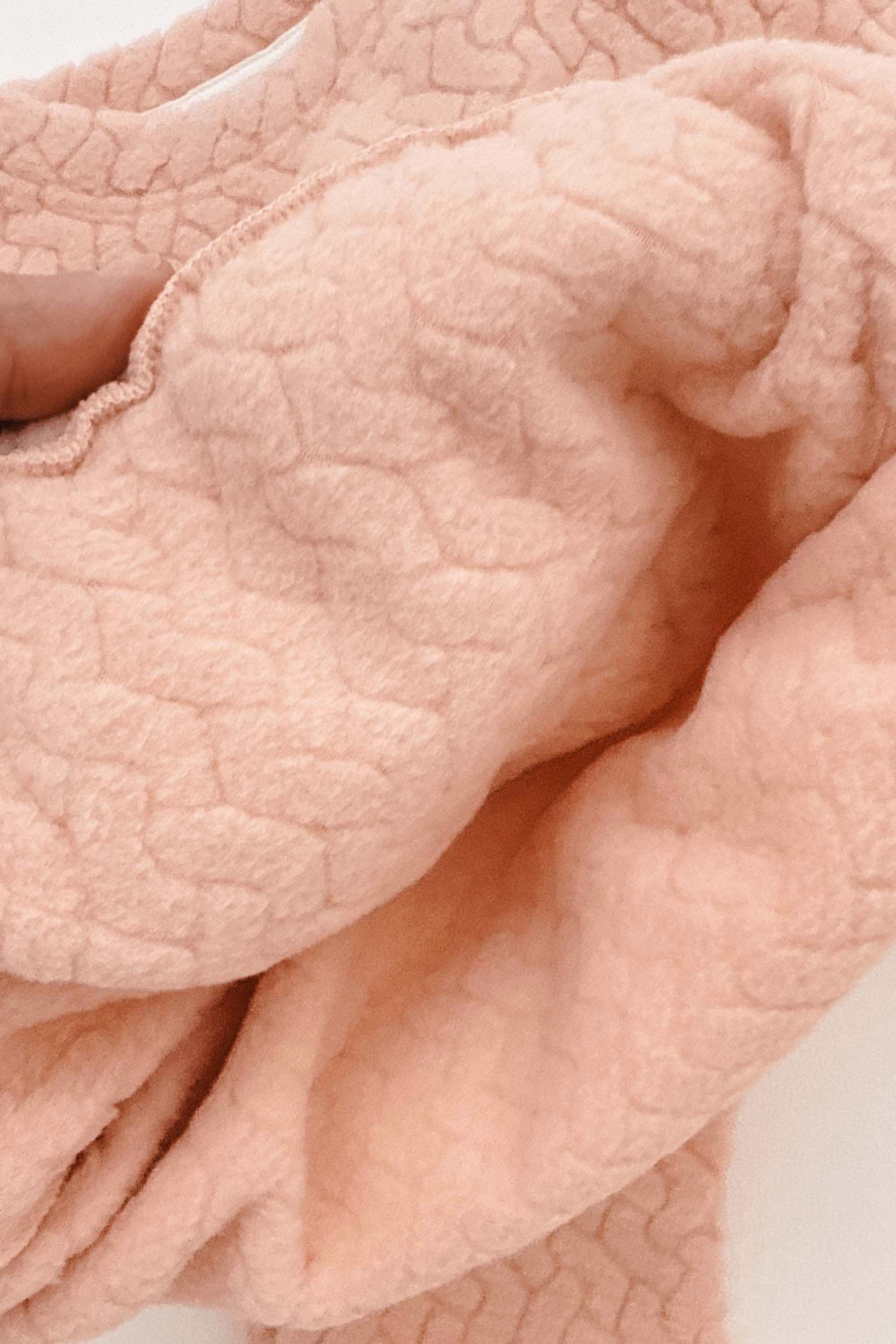 Conjunto Infantil Peluciado Coelhinho Rosa