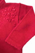 Bolero em Tricot Bordado Vermelho para Menina — foto 2