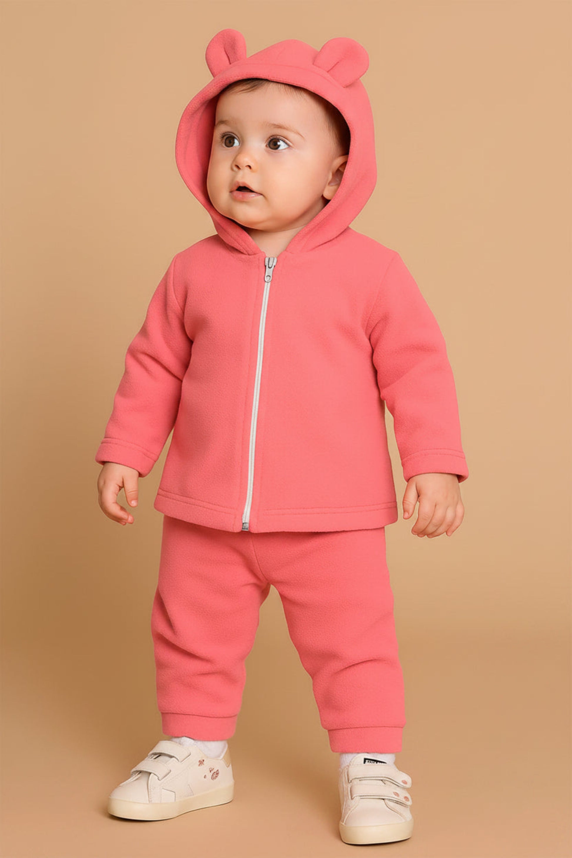 Conjunto Bebê Orelhinha em Soft Rosa — foto 1