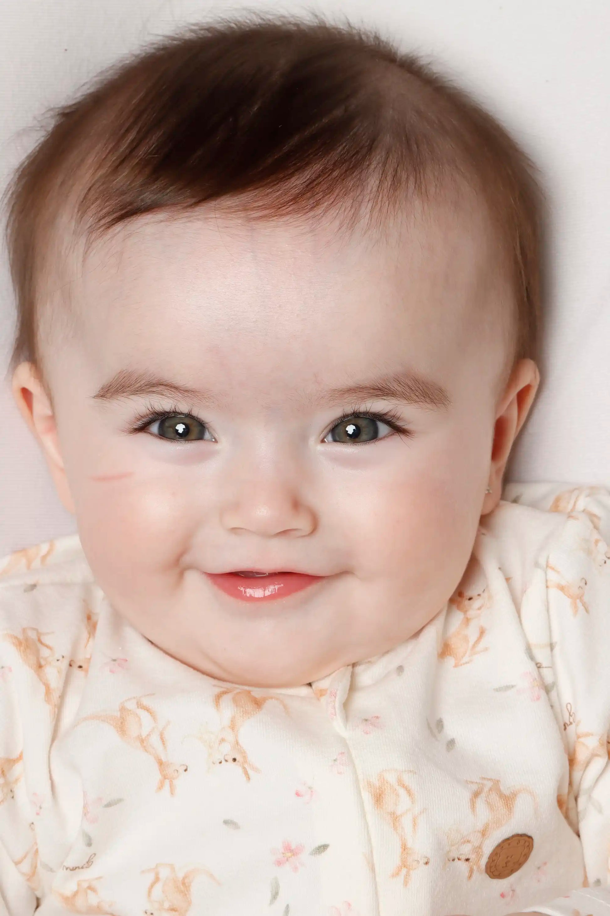 Macacão Bebê com Zíper em Algodão Egípcio Estampa Canguru — foto 2