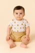 Macacão Curto Bebê Menino Estampa Urso — foto 1