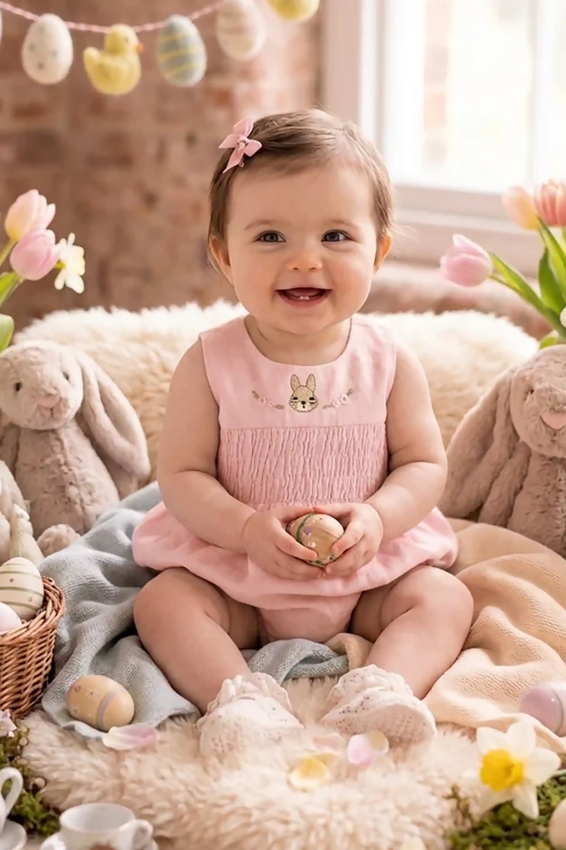 Romper para Bebê Menina Estampa Coelhinha — foto 4