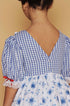 Vestido Junino Infantil Azul Royal Ester — foto 3