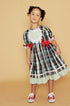 Vestido Junino Infantil Azul Marinho Maria — foto 5