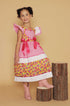 Vestido Junino Infantil Xadrez Pink Rebeca — foto 3