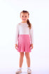 Blusa Infantil Manga Longa em Malha com Gola Boneca para Meninas — foto 1