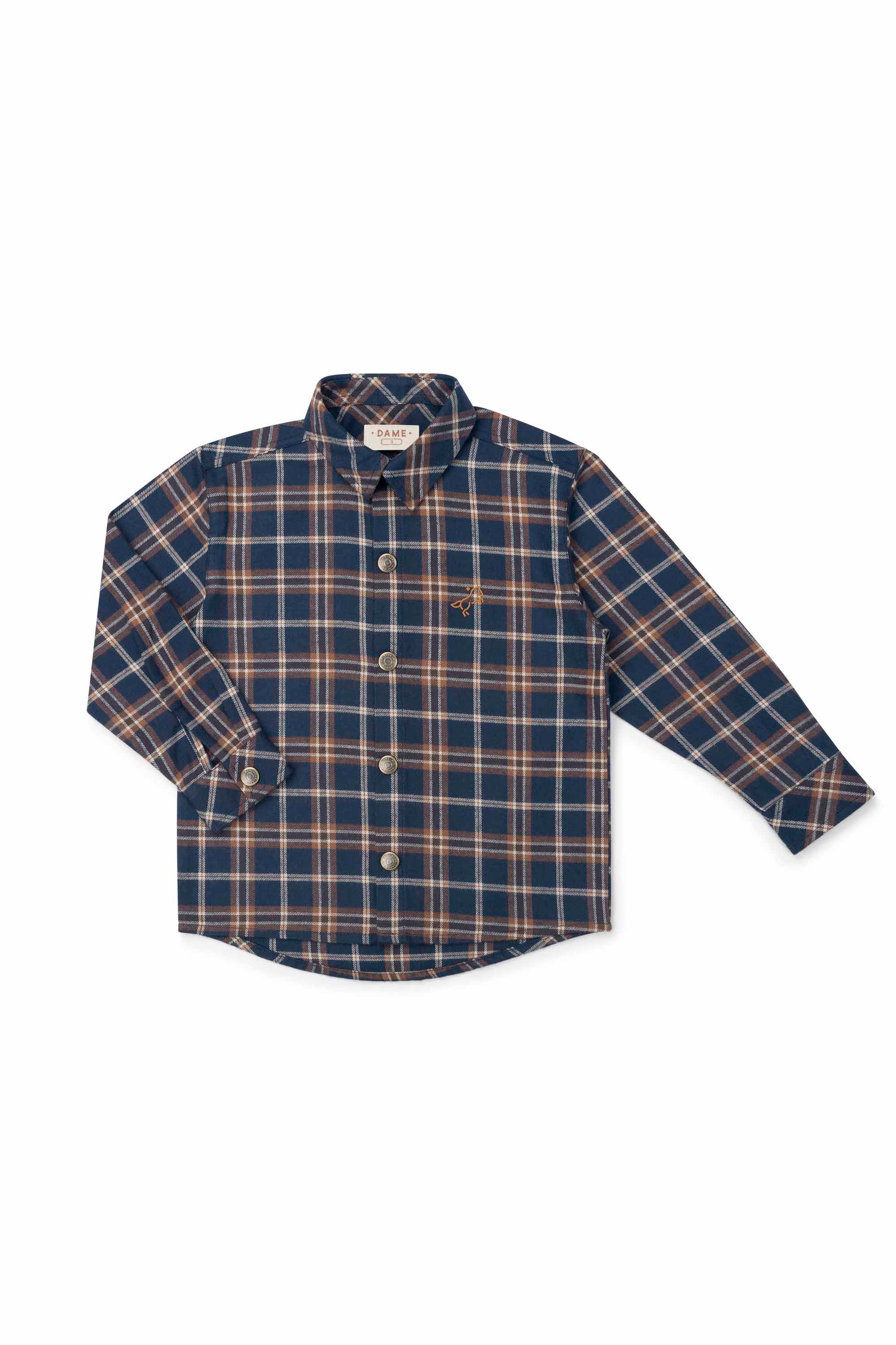 Camisa Xadrez Infantil para Meninos Julita — foto 2