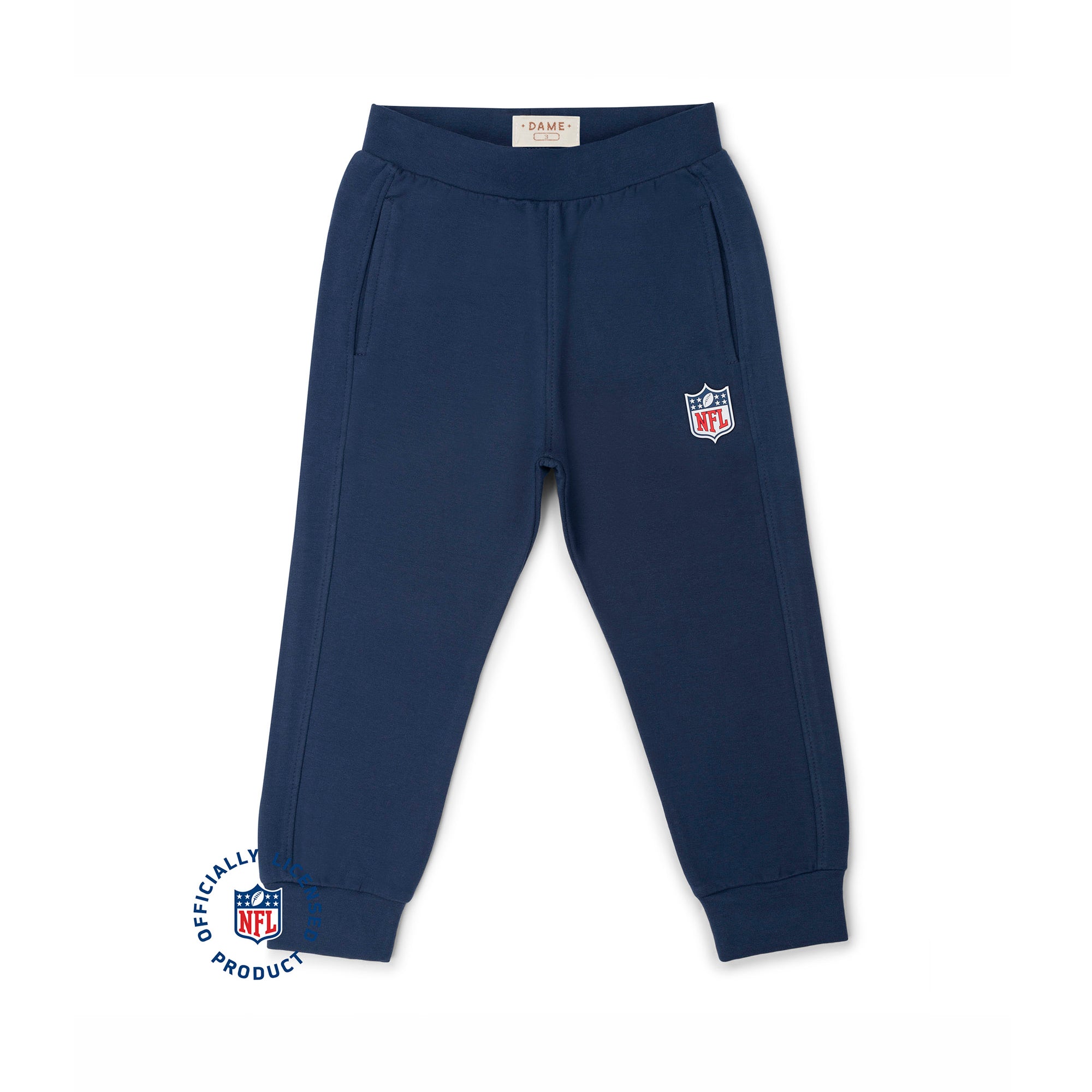 Calça de Moletom NFL Patriots Infantil Azul Marinho — foto 1
