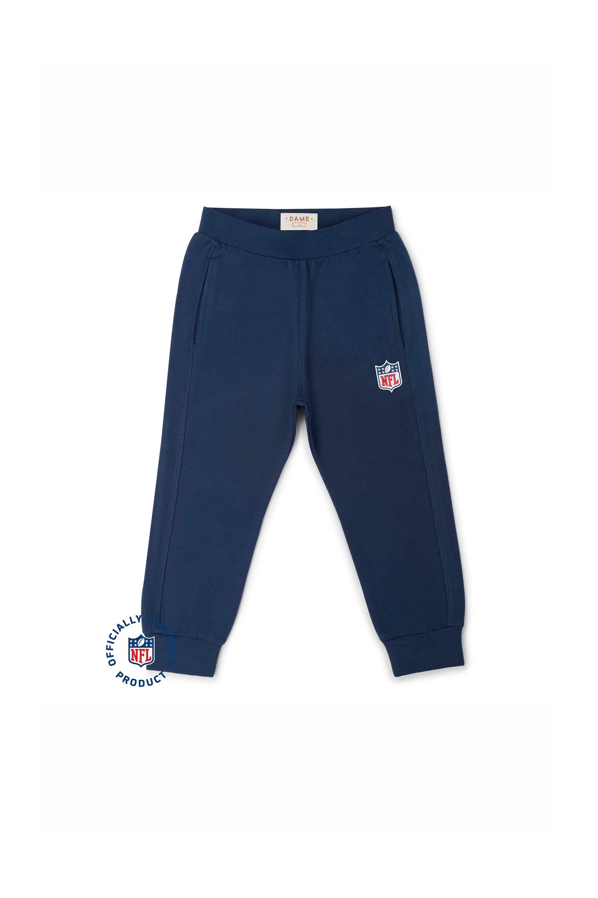 Calça de Moletom NFL Patriots Infantil Azul Marinho — foto 1