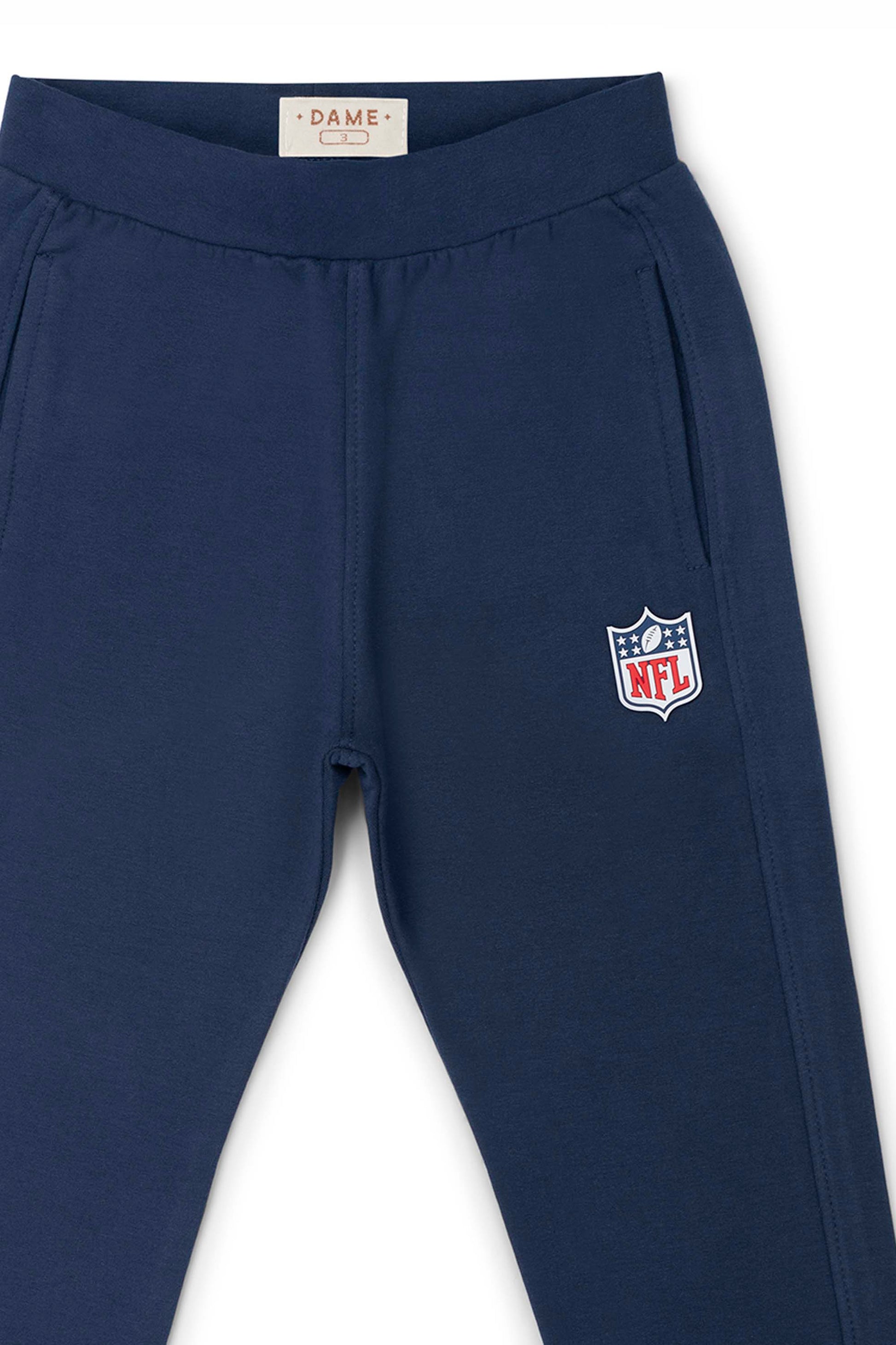 Calça de Moletom NFL Patriots Infantil Azul Marinho — foto 2