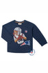 Moletom NFL Infantil Patriots Azul Marinho com Estampa de Ursinho — foto 2