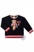 Moletom NFL Infantil SF 49ERS Preto com Estampa de Ursinho para Meninos — foto 3