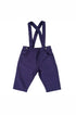 Calça Bebê com Suspensório Azul Marinho — foto 2