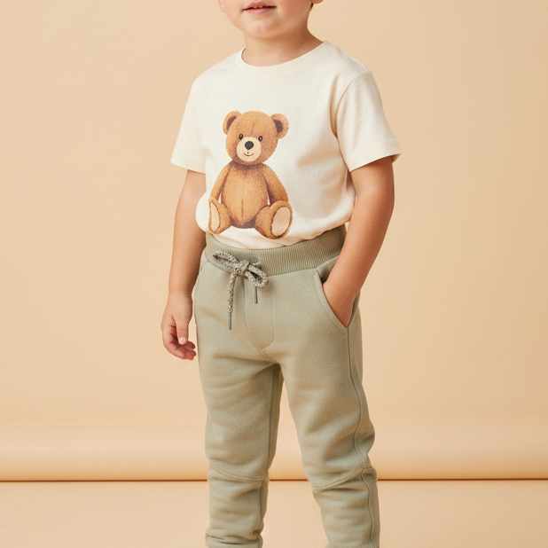 Calça Moletom Infantil Jogger Menino