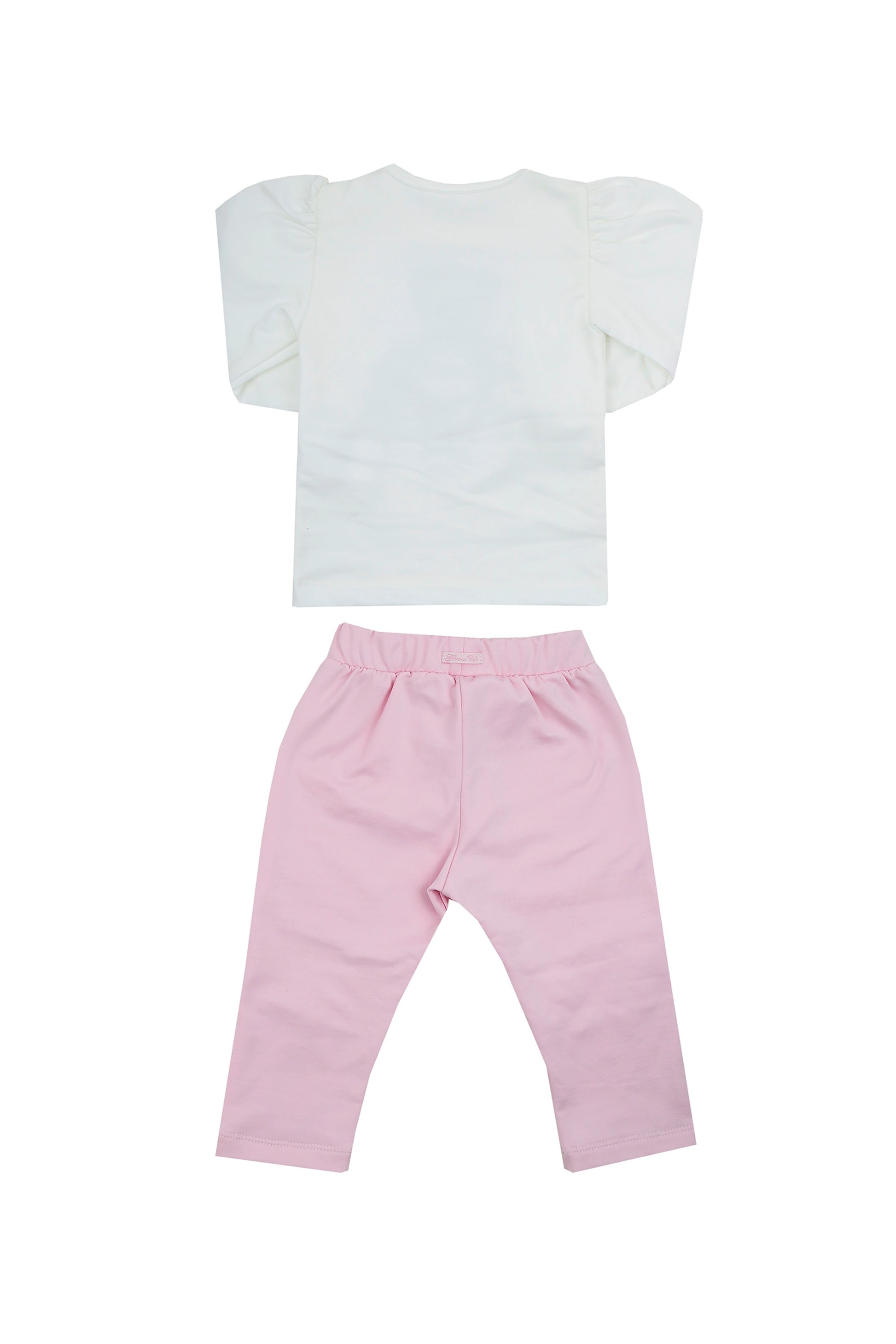 Conjunto Bebê Menina Bordado Ursinha — foto 3