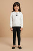 Conjunto Infantil Moletom com Laços e Legging — foto 1