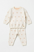 Conjunto Infantil em Tricô Premium Ursinhos Blusa e Calça Off White — foto 2