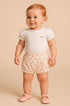 Conjunto Bebê Menina Body e Shorts Morango — foto 1