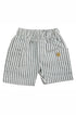 Conjunto Bebê Menino Body Navy com Short Listrado e Babador Marinheiro — foto 5