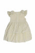 Vestido Infantil Lurex Dourado com Babados Shine — foto 5