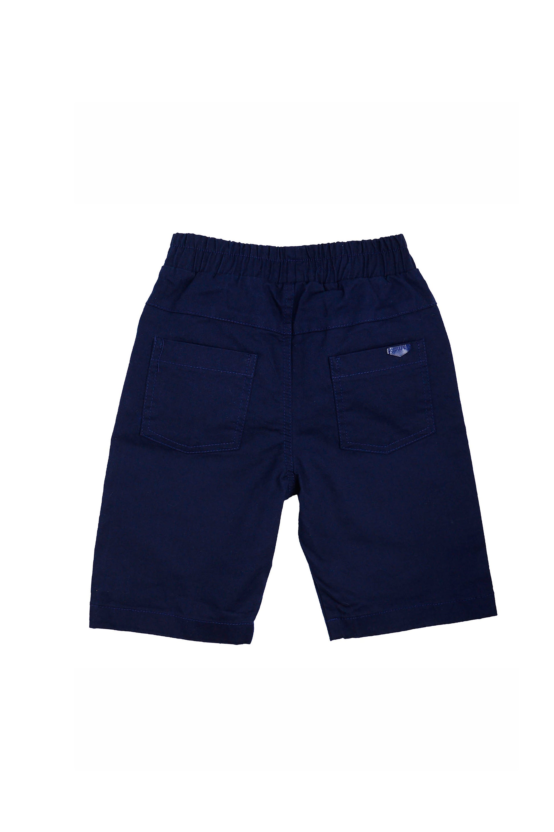 Conjunto Infantil Menino Verão Navy Listras Azul Marinho — foto 3