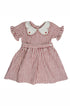 Vestido Infantil Listrado com Gola Bordada Sailor — foto 3