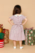 Vestido Infantil Listrado com Gola Bordada Sailor — foto 2