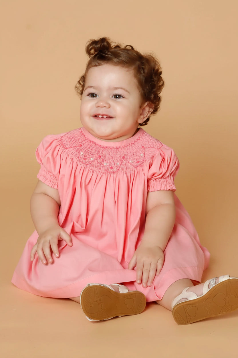 Conjunto Russinho Casinha de Abelha Rosa Chiclete