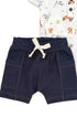 Conjunto Menino Algodão Egípcio Body e Shorts Estampa Vintage Toys — foto 4