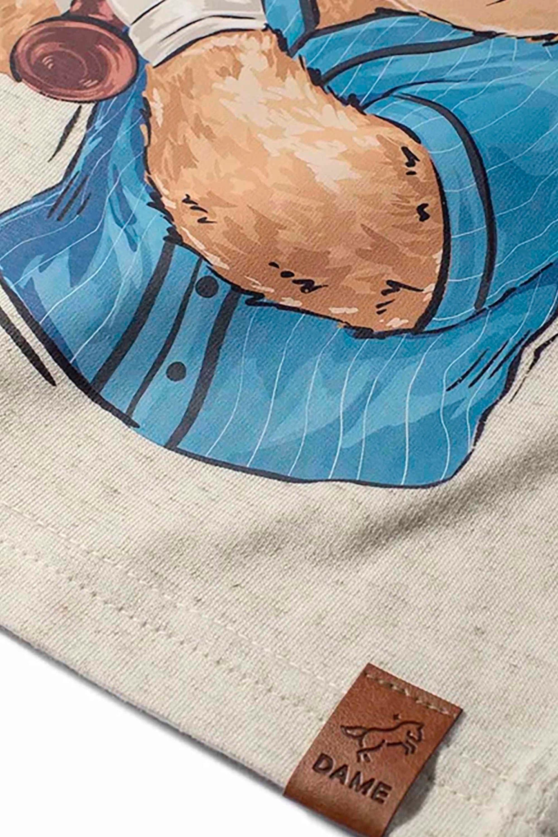 Camiseta Manga Curta Infantil Menino Teddy Beisebol — foto 4