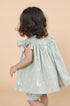Vestido Bebê Russinho Ponto Smock Patinhos Exclusivo Petit Nini — foto 4