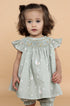Vestido Bebê Russinho Ponto Smock Patinhos Exclusivo Petit Nini — foto 1