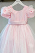 Vestido Festa Infantil Tule Rosa Pipoquinha — foto 2