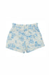 Conjunto Infantil Menina Blusa e Shorts Azul Claro — foto 3
