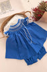 Vestido Bebê Russinho Casinha de Abelha Azul Royal — foto 4