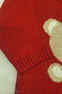 Macacão para Maternidade em Tricô Urso Vermelho — foto 5