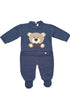 Macacão para Maternidade em Tricô Urso Indigo — foto 2