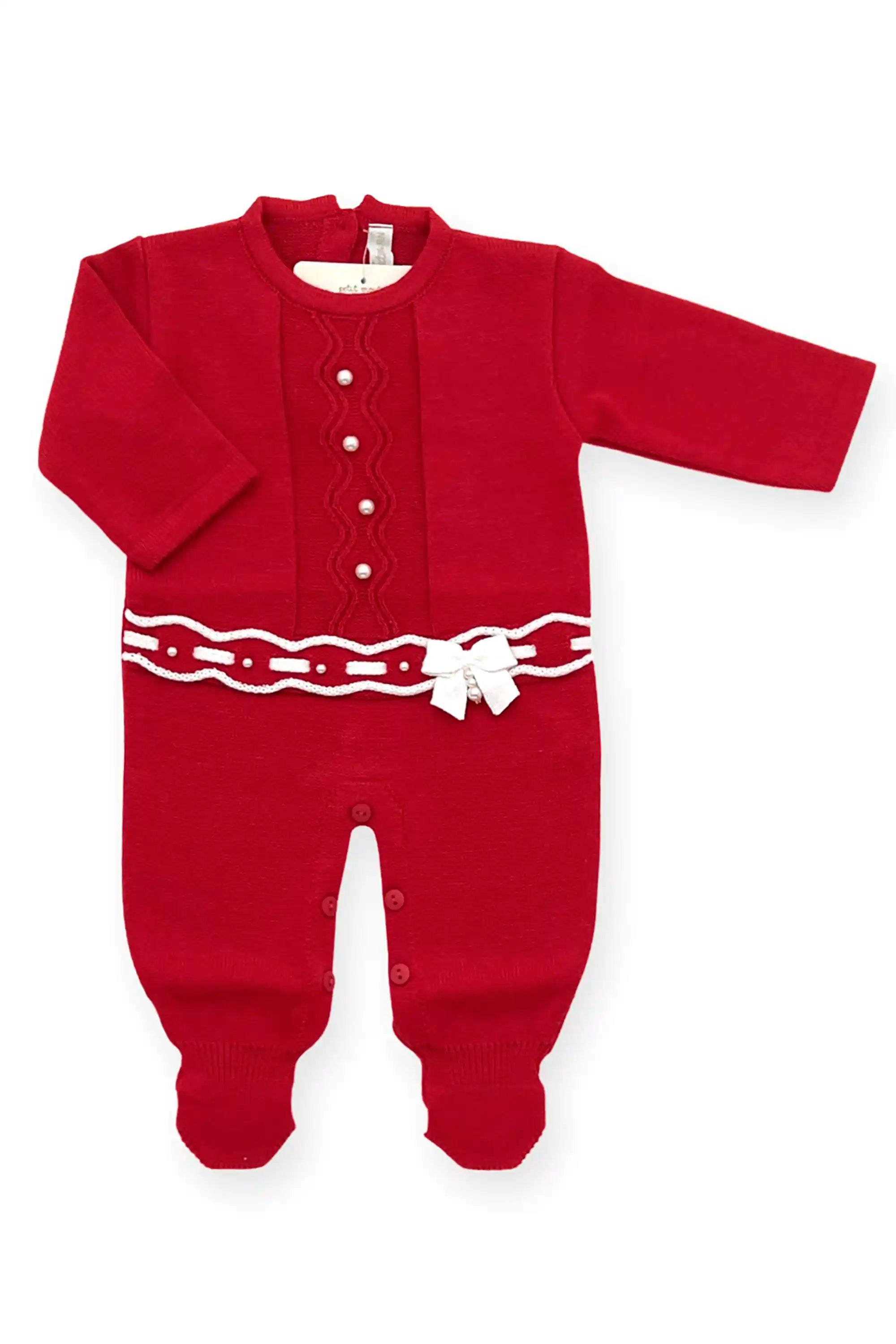 Macacão Maternidade Passafita Vermelho — foto 2