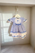 Vestido Junino para Bebê Xadrez Azul Isabela — foto 2