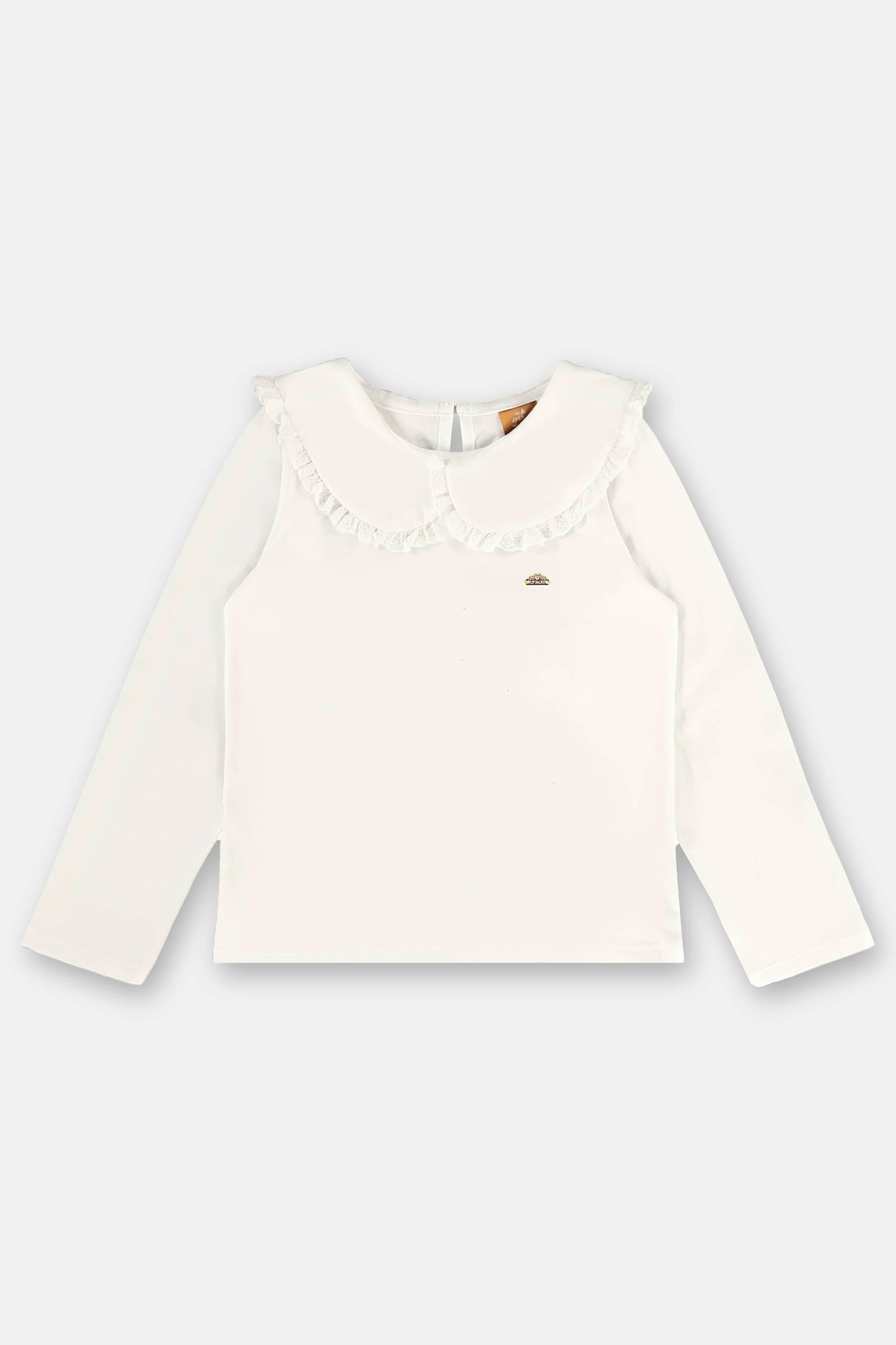 Conjunto Infantil Blusa Manga Longa e Shorts Xadrez para Meninas — foto 4