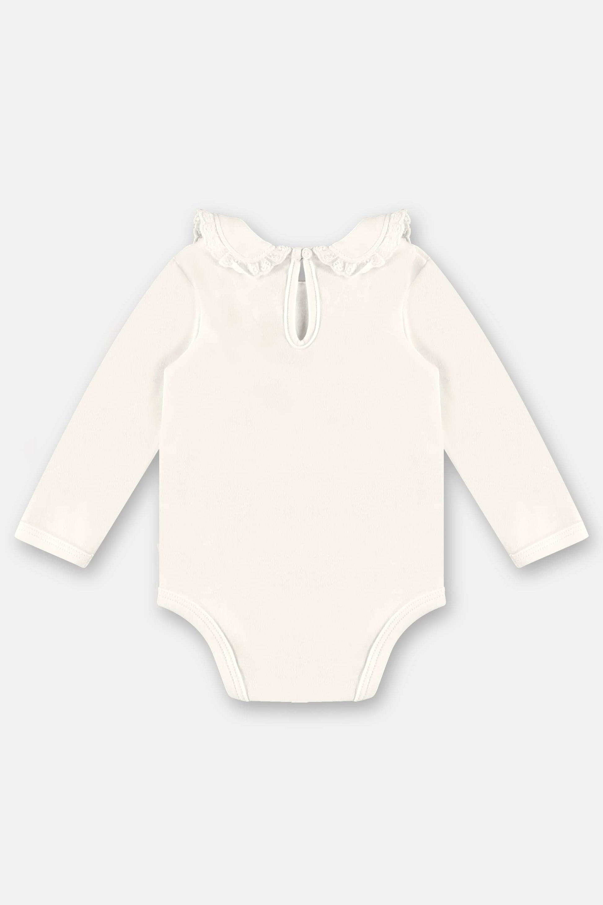 Conjunto Menina Body com Saia Xadrez para Bebê