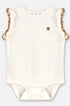 Conjunto Bebê Menina Body Regata e Shorts Bege — foto 5