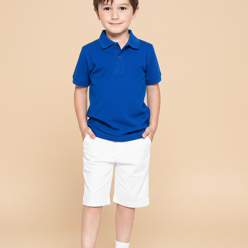 Bermuda Infantil Sarja Manuel Branca