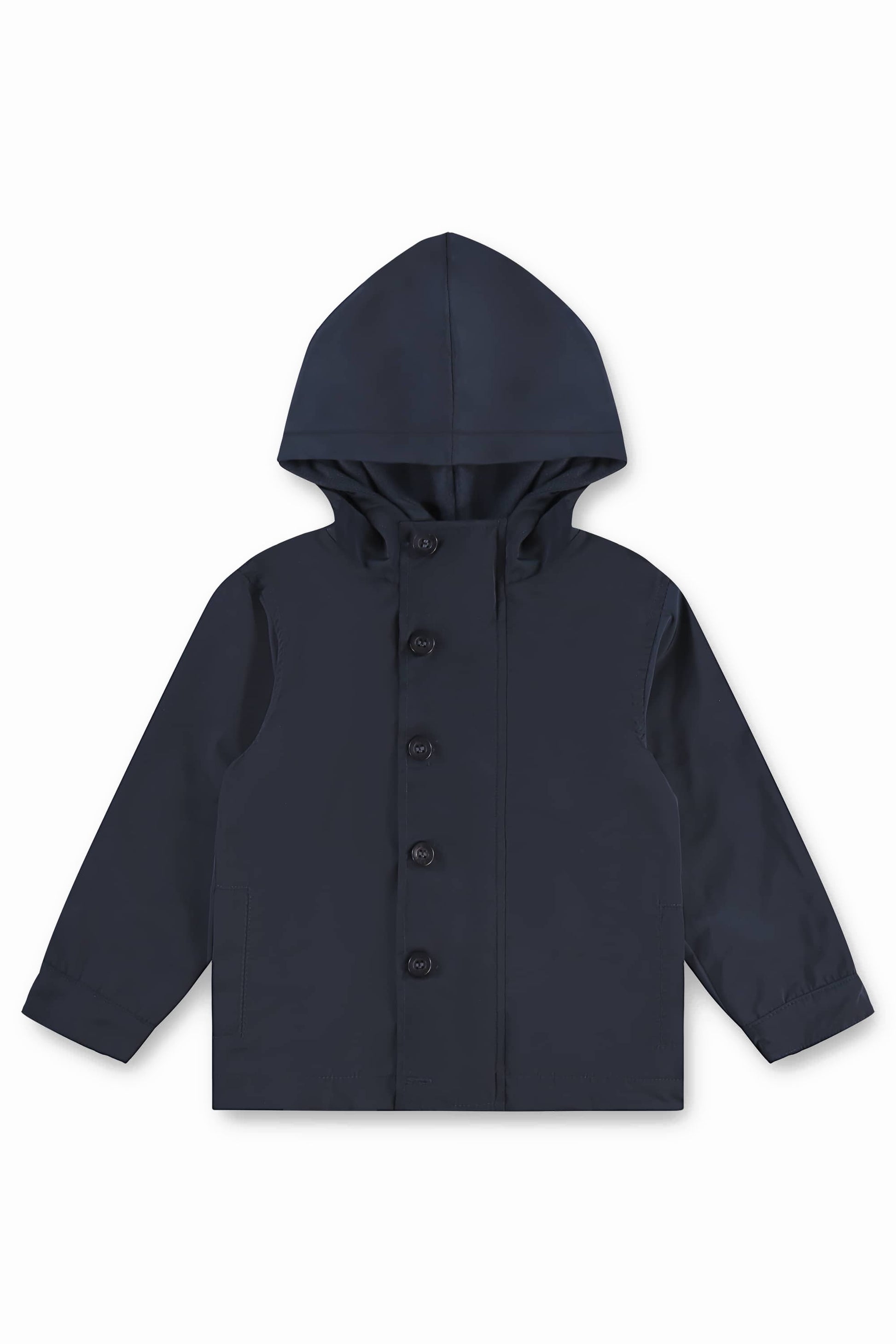 Jaqueta Infantil Menino Impermeável e Forro Soft Azul Marinho — foto 2