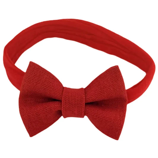 Faixa Meia de Seda Linho Sienna Vermelho — foto 1