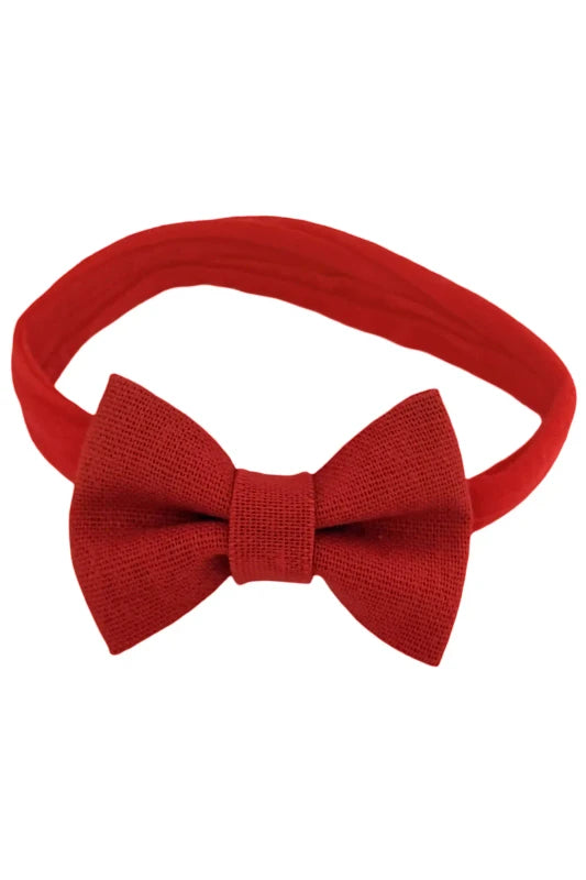 Faixa Meia de Seda Linho Sienna Vermelho — foto 1