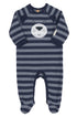 Macacão Bebê Plush Atoalhado Estampa Urso Azul — foto 2